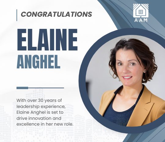 Elaine Anghel stepping into a new role at AAM.